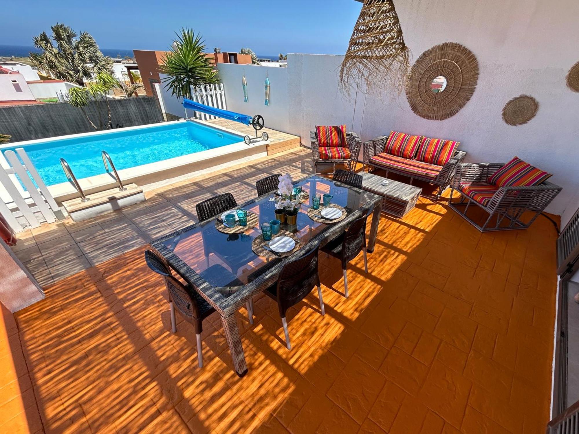 Villa Dinateli, Salinas Golf Caleta De Fuste Exteriör bild